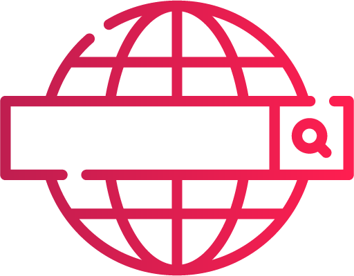 Globe Search Icon